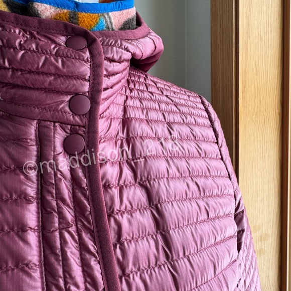 Patagonia Lightweight Fiona Parka Small Oxblood Red 600-fill down Windproof S - Picture 4 of 15